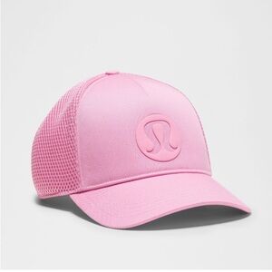 Lululemon Pink Trucker Hat *Logo Brand New With Tags Pink 2026 Authentic Rare